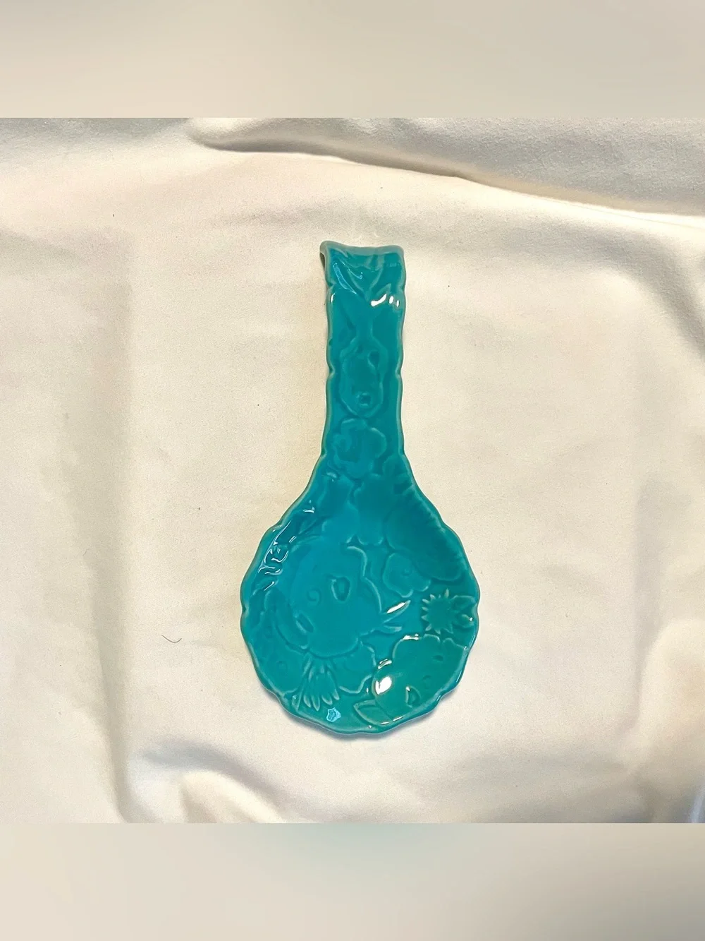 The Pioneer Woman “Retro Flea Market” Spoon Rest -Turquoise- 9